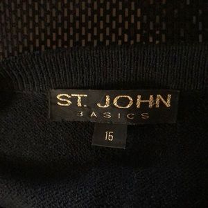 St John Basic sweater, sz 16